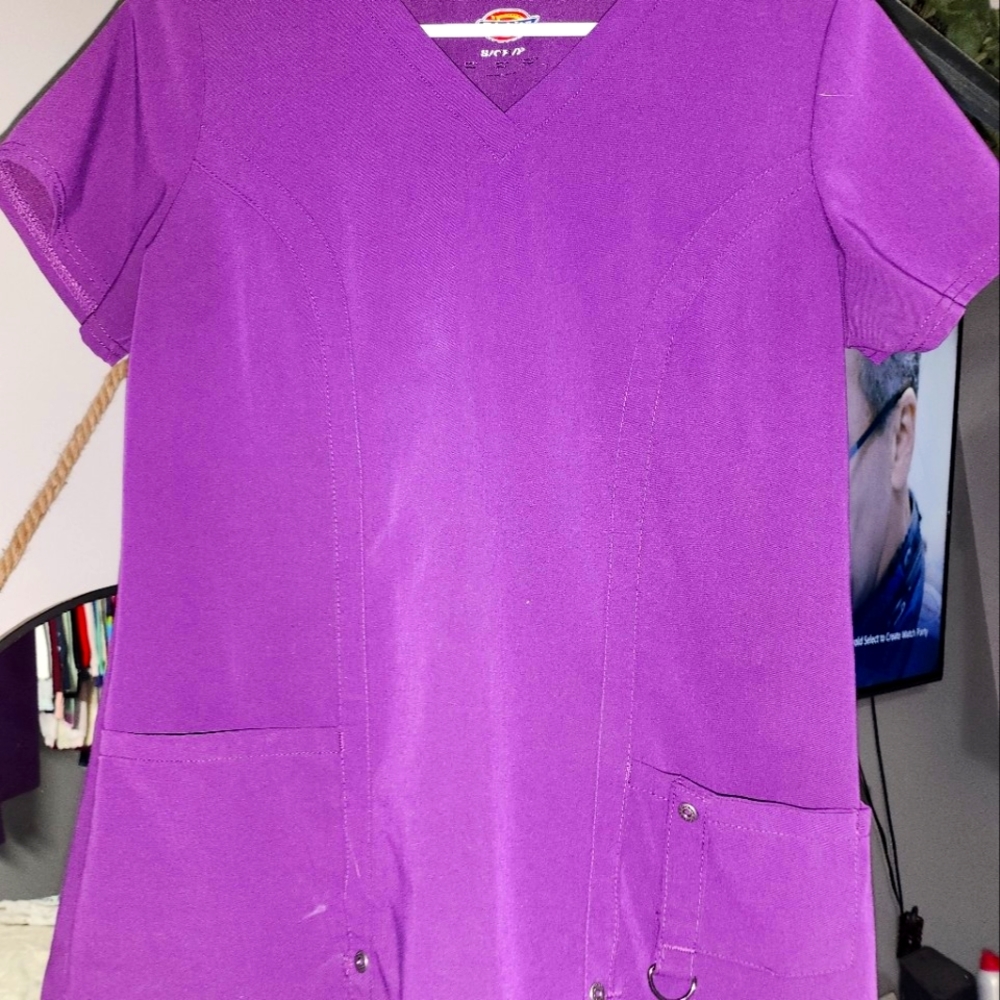 Dickies purple scrubs